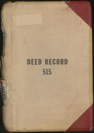 Travis County Deed Records: Deed Record 515