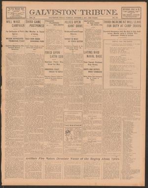 Galveston Tribune. (Galveston, Tex.), Vol. 37, No. 272, Ed. 1 Tuesday, October 9, 1917