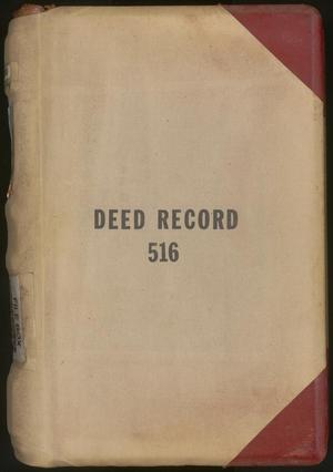 Travis County Deed Records: Deed Record 516