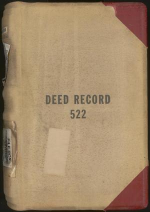 Primary view of object titled 'Travis County Deed Records: Deed Record 522'.