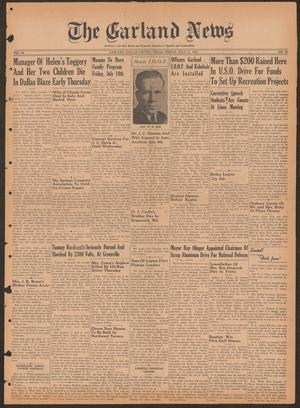 Primary view of object titled 'The Garland News (Garland, Tex.), Vol. 54, No. 15, Ed. 1 Friday, July 11, 1941'.