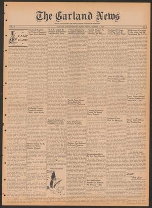 Primary view of object titled 'The Garland News (Garland, Tex.), Vol. 54, No. 30, Ed. 1 Friday, October 24, 1941'.