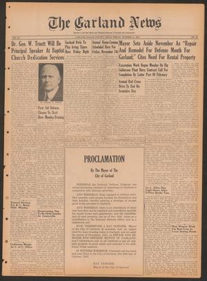 Primary view of object titled 'The Garland News (Garland, Tex.), Vol. 54, No. 31, Ed. 1 Friday, October 31, 1941'.