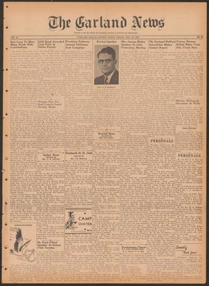 Primary view of object titled 'The Garland News (Garland, Tex.), Vol. 54, No. 35, Ed. 1 Friday, November 28, 1941'.