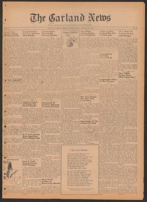 Primary view of object titled 'The Garland News (Garland, Tex.), Vol. 55, No. 43, Ed. 1 Friday, January 22, 1943'.