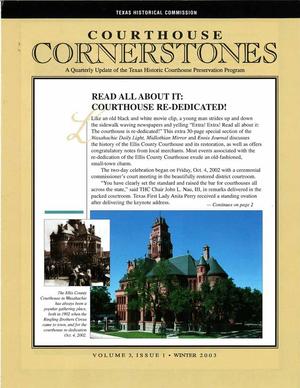 Courthouse Cornerstones, Volume [4], Number 1, Winter 2003