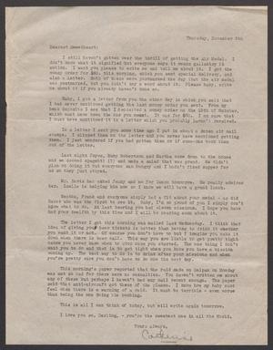 [Letter from Catherine Davis to Joe Davis - November 9, 1944]