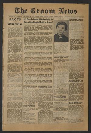 The Groom News (Groom, Tex.), Vol. 33, No. 24, Ed. 1 Thursday, August 14, 1958