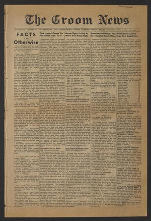 The Groom News (Groom, Tex.), Vol. 33, No. 27, Ed. 1 Thursday, September 4, 1958
