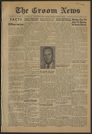 The Groom News (Groom, Tex.), Vol. 34, No. 25, Ed. 1 Thursday, August 20, 1959
