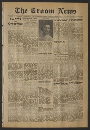 The Groom News (Groom, Tex.), Vol. 35, No. 21, Ed. 1 Thursday, July 21, 1960