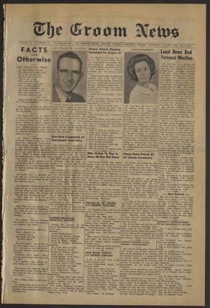 The Groom News (Groom, Tex.), Vol. 37, No. 24, Ed. 1 Thursday, August 2, 1962