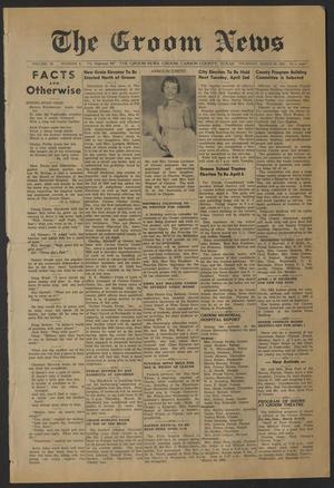 The Groom News (Groom, Tex.), Vol. 38, No. 4, Ed. 1 Thursday, March 28, 1963
