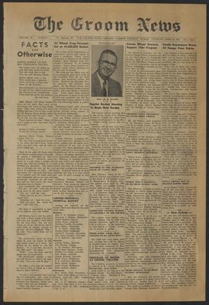 The Groom News (Groom, Tex.), Vol. 38, No. 7, Ed. 1 Thursday, April 18, 1963
