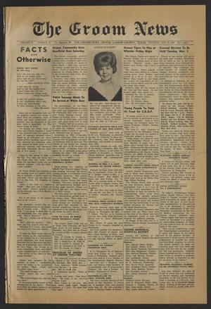 The Groom News (Groom, Tex.), Vol. 39, No. 20, Ed. 1 Thursday, October 29, 1964