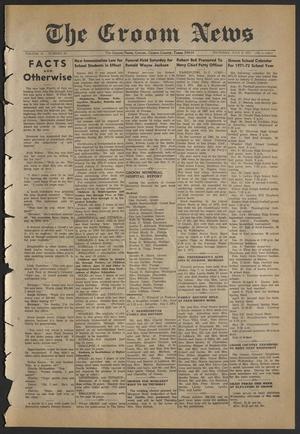 Primary view of object titled 'The Groom News (Groom, Tex.), Vol. 46, No. 19, Ed. 1 Thursday, July 8, 1971'.
