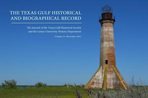 The Texas Gulf Historical and Biographical Record, Volume 51, 2015