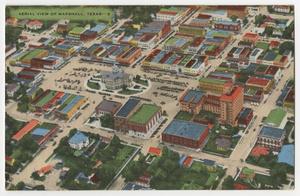 Primary view of object titled 'Aerial View of Marshall, Texas--2'.