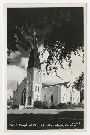 First Baptist Church, Marshall, Texas, 6-J-6