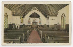 Interior Trinity Episcopal Church, Marshall, Texas