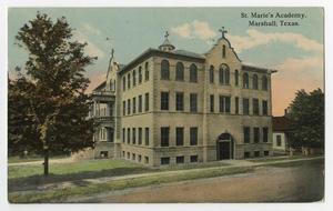[Saint Marie's Academy, Marshall, Texas]