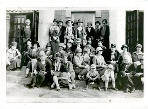 [Group photograph of Women's Group of First Presbyterian Church, Marshall, Texas]