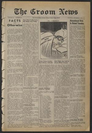 The Groom News (Groom, Tex.), Vol. 48, No. 36, Ed. 1 Thursday, November 1, 1973