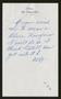 Thumbnail image of item number 3 in: '[Letter from A. D. Bruce to Isaac H. Kempner, May 9, 1958]'.