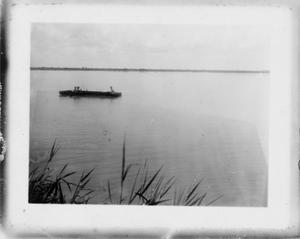 Primary view of object titled '[Boat on the Rio Grande]'.