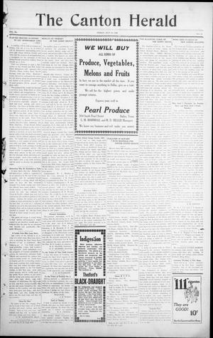 The Canton Herald (Canton, Tex.), Vol. 40, No. 30, Ed. 1 Friday, July 28, 1922