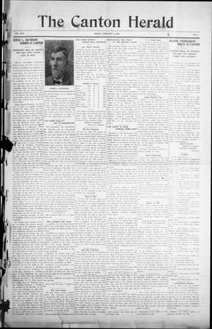 The Canton Herald (Canton, Tex.), Vol. 42, No. 5, Ed. 1 Friday, February 1, 1924