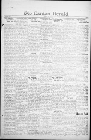 The Canton Herald (Canton, Tex.), Vol. 43, No. 7, Ed. 1 Friday, February 13, 1925