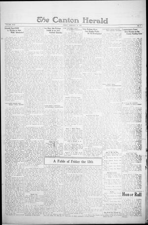 The Canton Herald (Canton, Tex.), Vol. 43, No. 8, Ed. 1 Friday, February 20, 1925