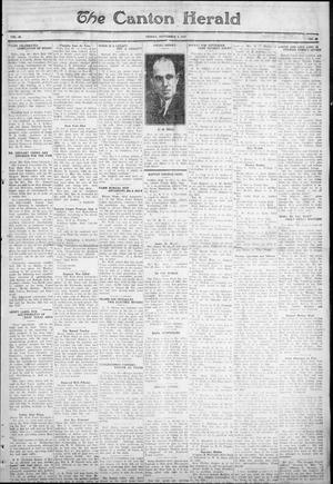The Canton Herald (Canton, Tex.), Vol. 45, No. 35, Ed. 1 Friday, September 2, 1927