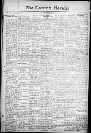 Primary view of object titled 'The Canton Herald (Canton, Tex.), Vol. 46, No. 40, Ed. 1 Friday, October 5, 1928'.