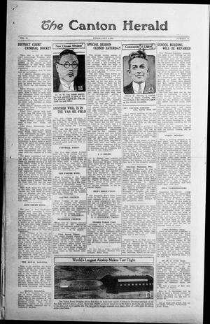 The Canton Herald (Canton, Tex.), Vol. 49, No. 43, Ed. 1 Friday, October 9, 1931