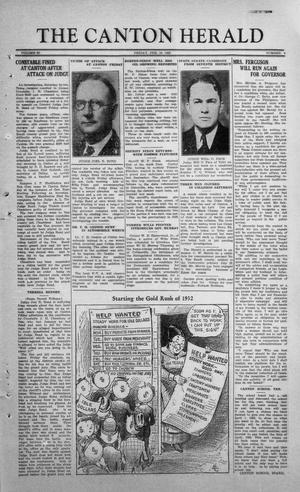 The Canton Herald (Canton, Tex.), Vol. 50, No. 8, Ed. 1 Friday, February 19, 1932