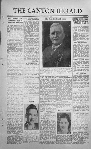 The Canton Herald (Canton, Tex.), Vol. 50, No. 9, Ed. 1 Friday, February 26, 1932