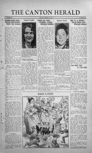 The Canton Herald (Canton, Tex.), Vol. 50, No. 12, Ed. 1 Friday, March 18, 1932