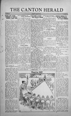 Primary view of object titled 'The Canton Herald (Canton, Tex.), Vol. 50, No. 24, Ed. 1 Friday, June 10, 1932'.