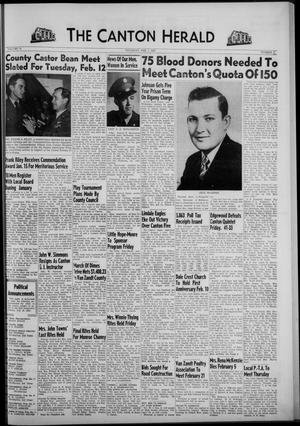 The Canton Herald (Canton, Tex.), Vol. 70, No. 6, Ed. 1 Thursday, February 7, 1952