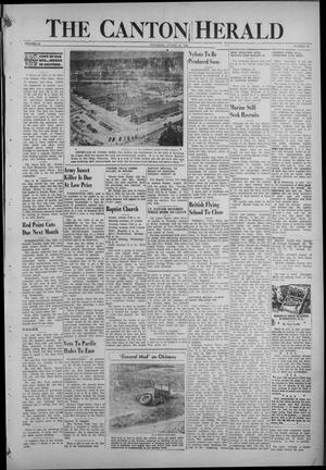 Primary view of object titled 'The Canton Herald (Canton, Tex.), Vol. 63, No. 34, Ed. 1 Thursday, August 23, 1945'.