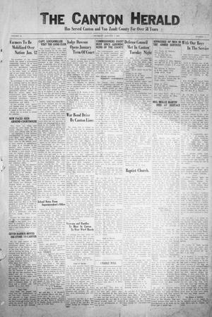 The Canton Herald (Canton, Tex.), Vol. 61, No. 1, Ed. 1 Thursday, January 7, 1943
