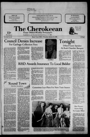 The Cherokeean. (Rusk, Tex.), Vol. 134, No. 48, Ed. 1 Thursday, January 12, 1984