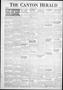 Thumbnail image of item number 1 in: 'The Canton Herald (Canton, Tex.), Vol. 62, No. 45, Ed. 1 Thursday, November 9, 1944'.