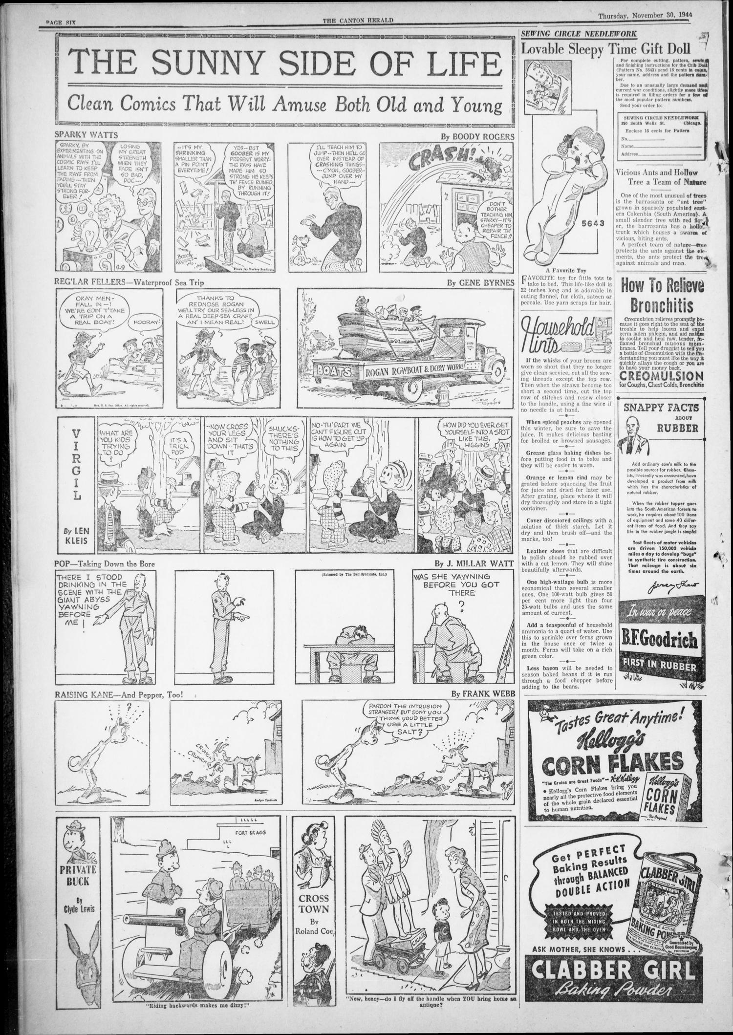 The Canton Herald (Canton, Tex.), Vol. 62, No. 48, Ed. 1 Thursday, November 30, 1944
                                                
                                                    [Sequence #]: 6 of 8
                                                