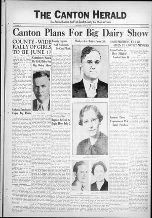 The Canton Herald (Canton, Tex.), Vol. 57, No. 24, Ed. 1 Thursday, June 15, 1939