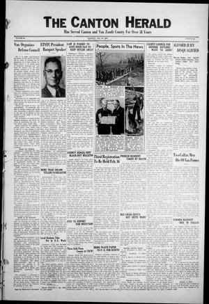 The Canton Herald (Canton, Tex.), Vol. 60, No. 4, Ed. 1 Thursday, January 22, 1942