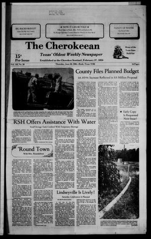 The Cherokeean. (Rusk, Tex.), Vol. 135, No. 20, Ed. 1 Thursday, June 28, 1984