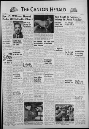 The Canton Herald (Canton, Tex.), Vol. 71, No. 25, Ed. 1 Thursday, June 18, 1953